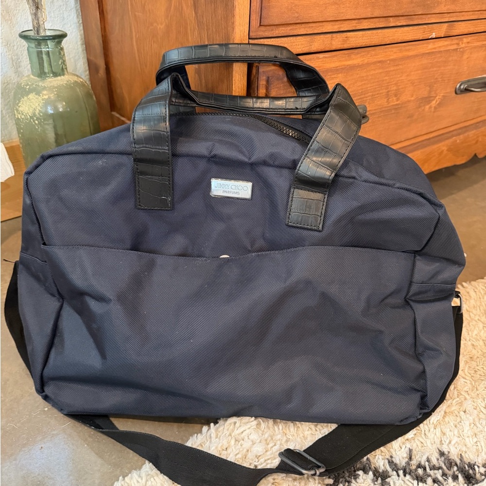 Jimmy Choo Travel bag Navy Blue